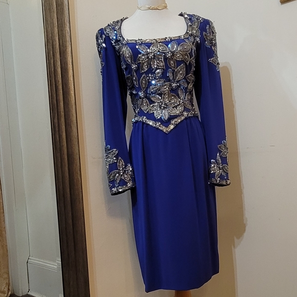 Vintage vintage cocktail dress - Picture 3 of 7